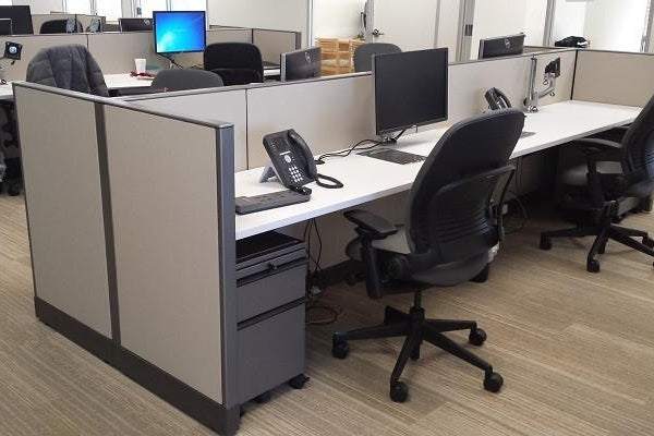 Knoll - Used & Re manufactured Morrison Benching Stations