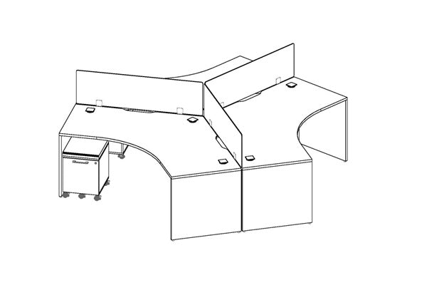 Logiflex - Level Collaborative Workstations