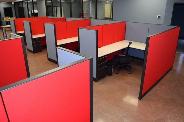 Knoll Morrison Cubicle Re manufactured 6'x8'x56"H