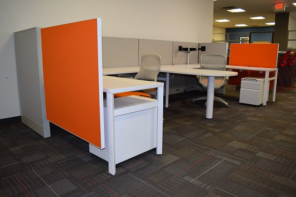 Knoll Dividends Cubicle Used 7'x6.5'x50"H