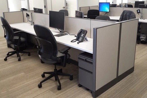 Knoll Morrison Cubicle Used 6'x2'x42"H